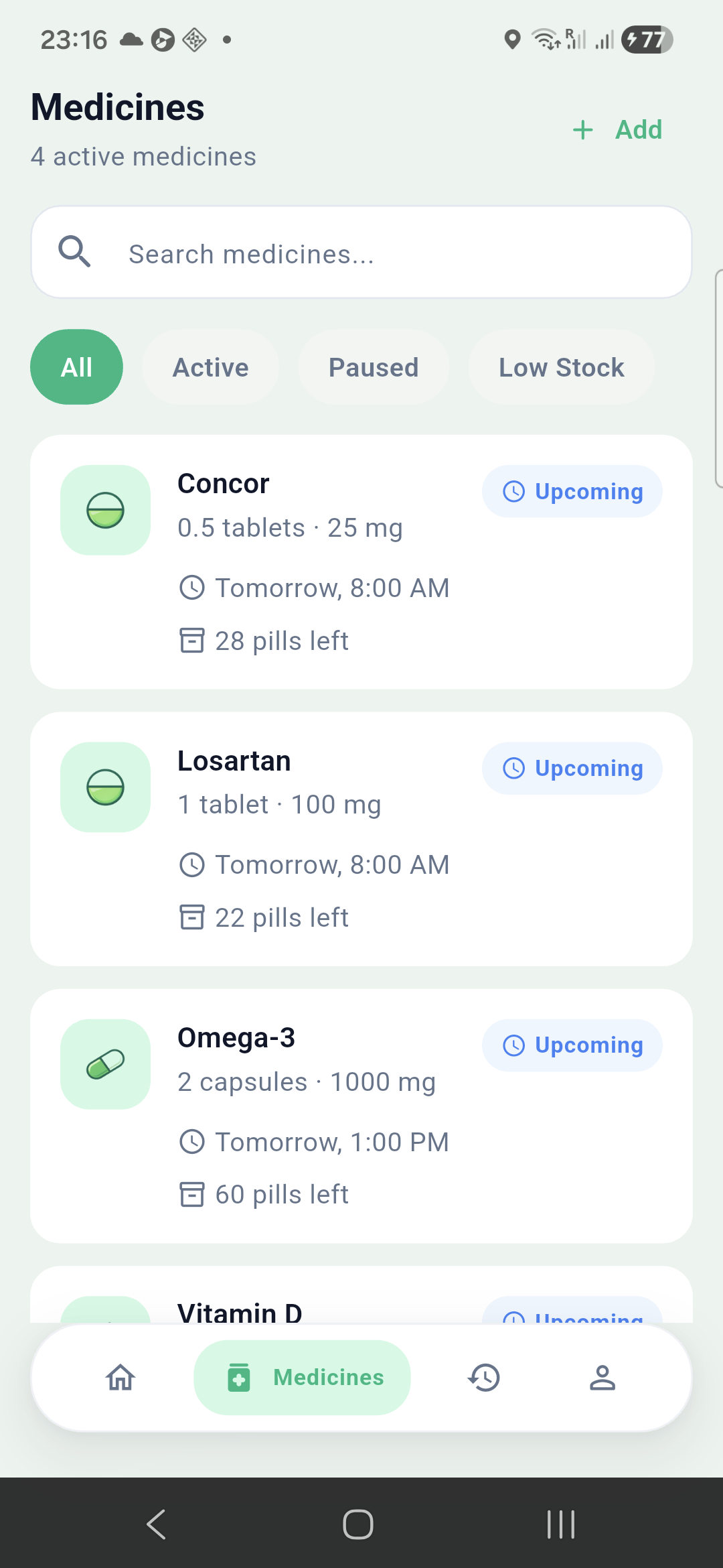 DailyDose medicines