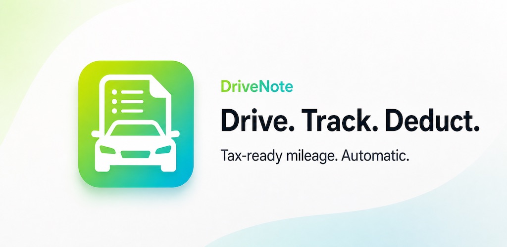 DriveNote - Mileage & Tax Log