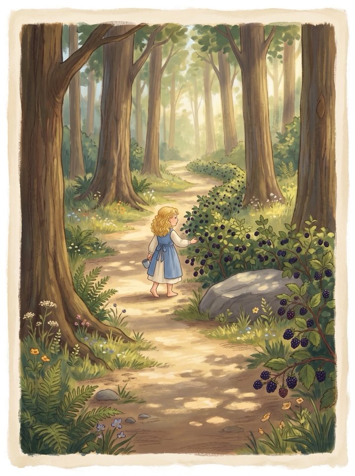 Goldilocks and the Three Bears, page 1.