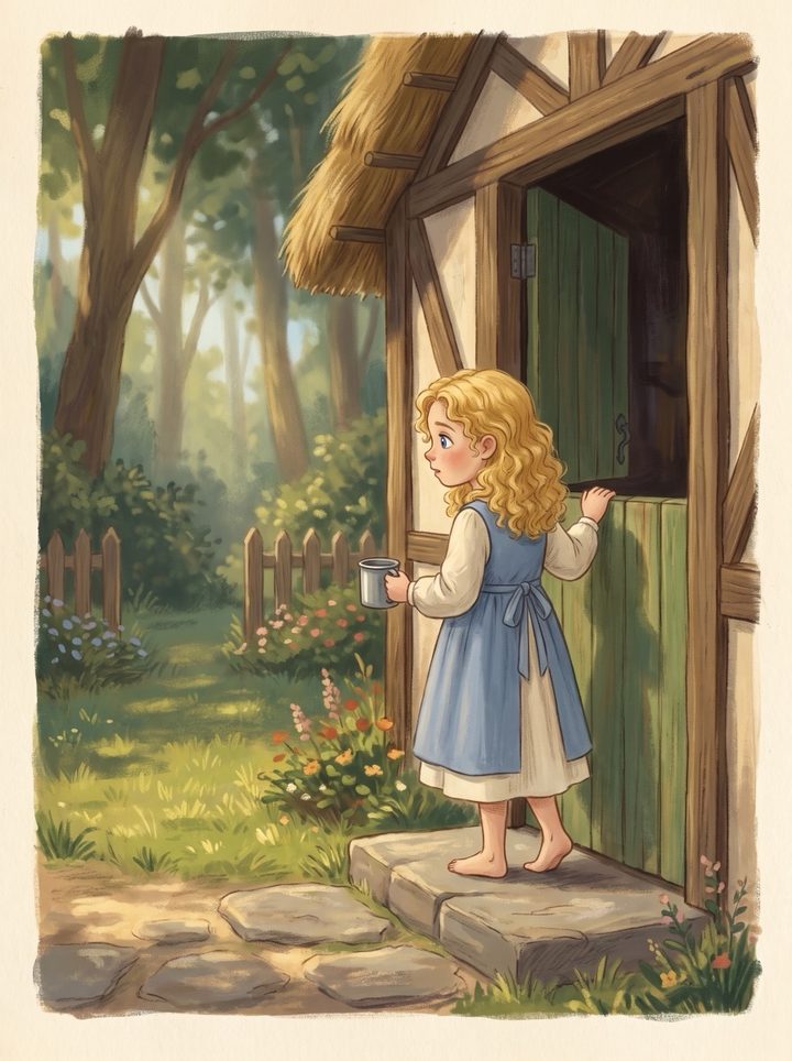 Goldilocks and the Three Bears, page 3.