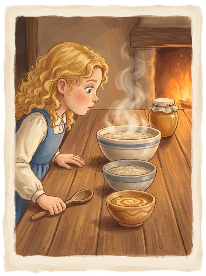 Goldilocks and the Three Bears, page 5.