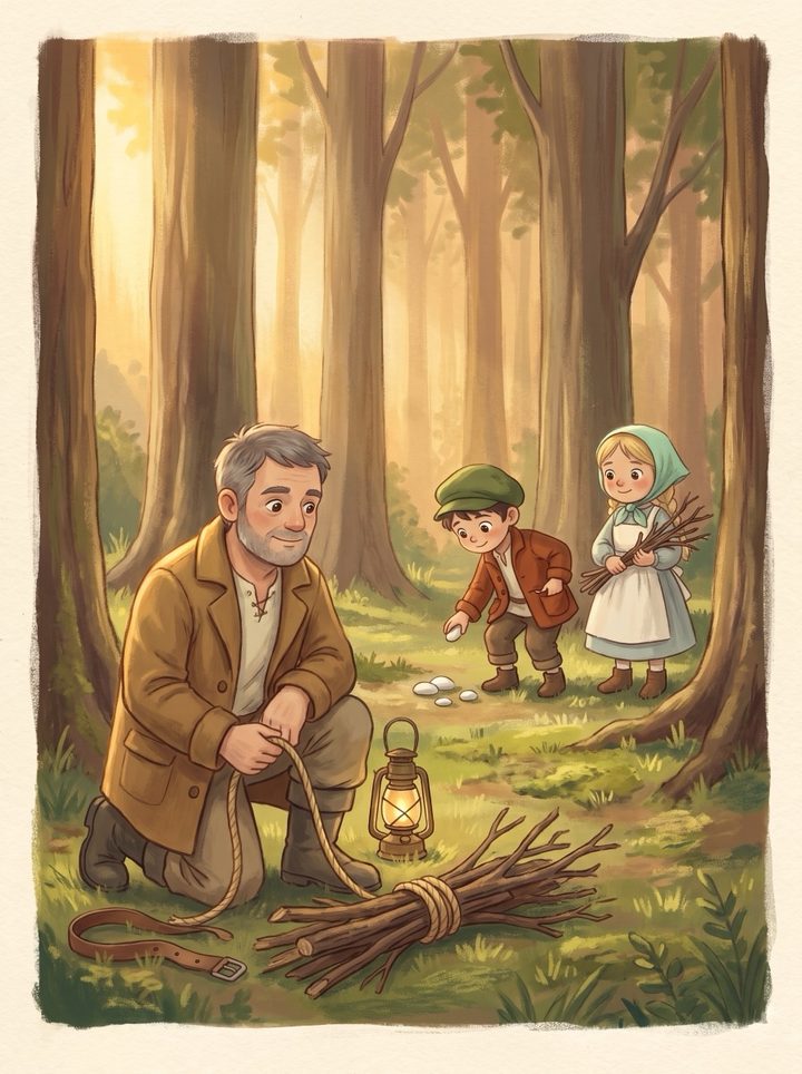 Hansel and Gretel, page 1.
