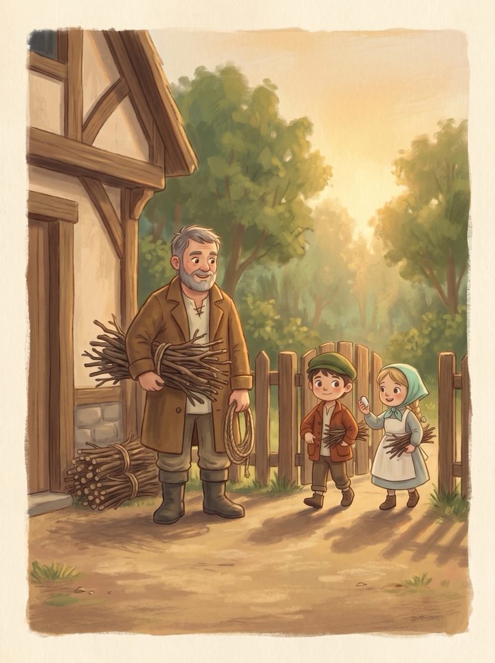 Hansel and Gretel, page 3.