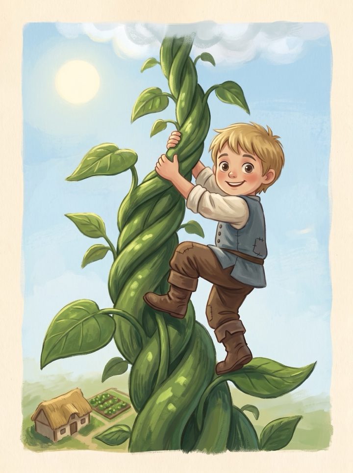 Jack and the Beanstalk, page 3.
