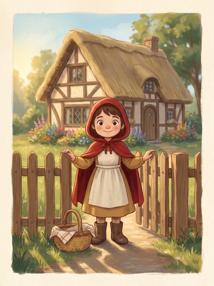 Little Red Riding Hood, page 1.
