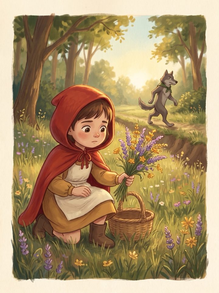Little Red Riding Hood, page 6.