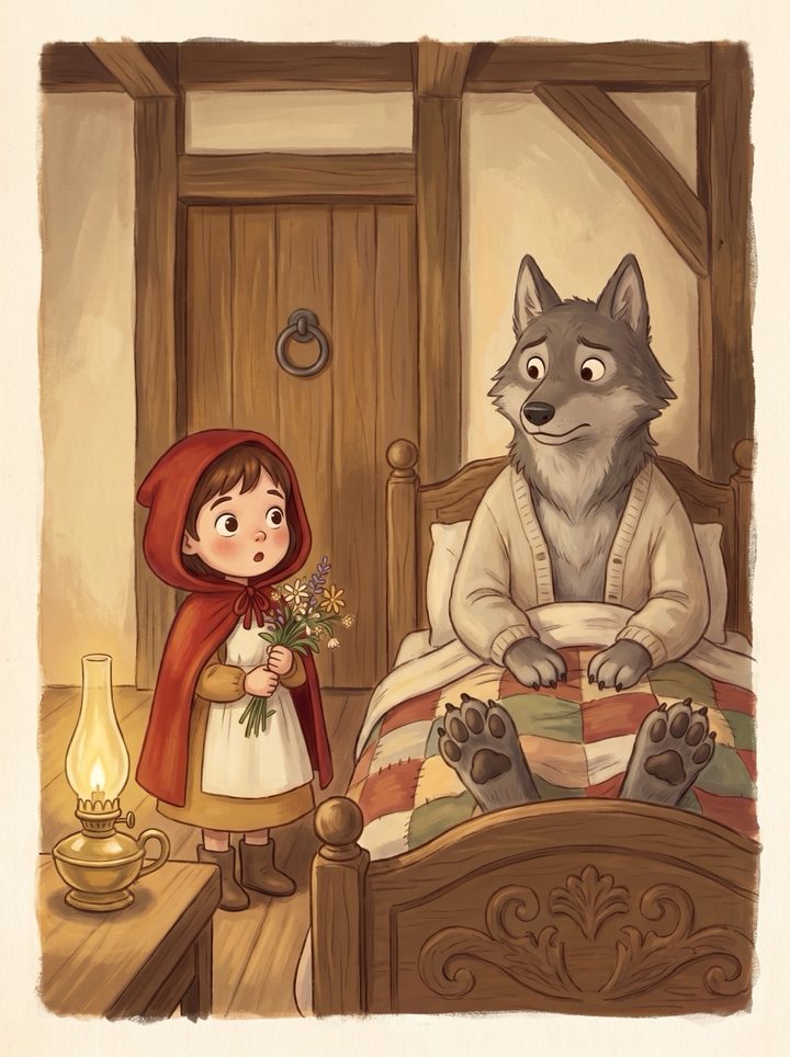 Little Red Riding Hood, page 9.