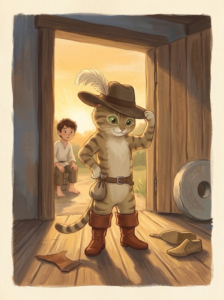 Puss in Boots, page 2.