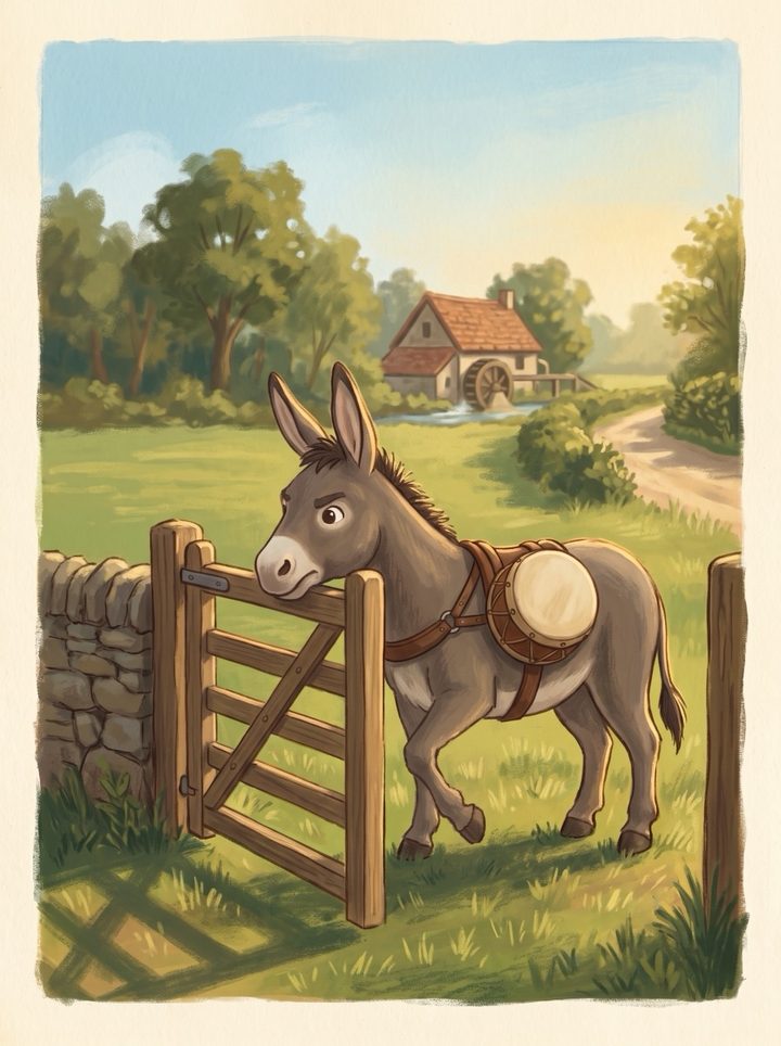 The Bremen Town Musicians, page 1.