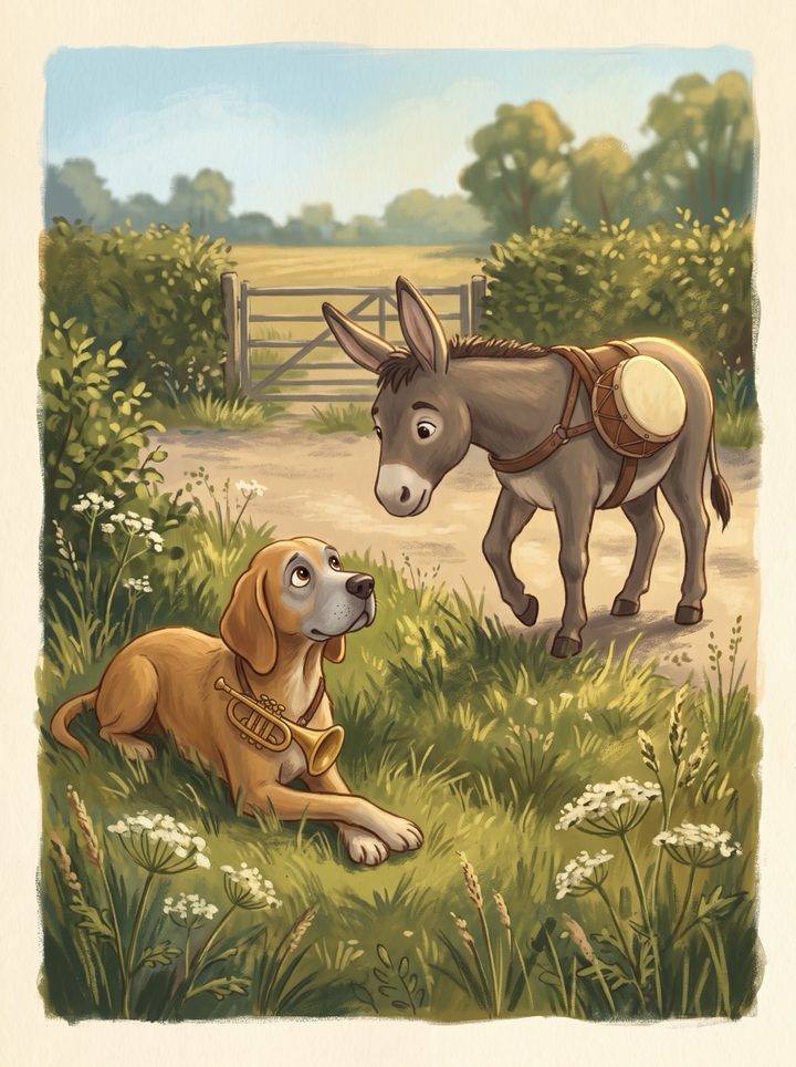 The Bremen Town Musicians, page 2.