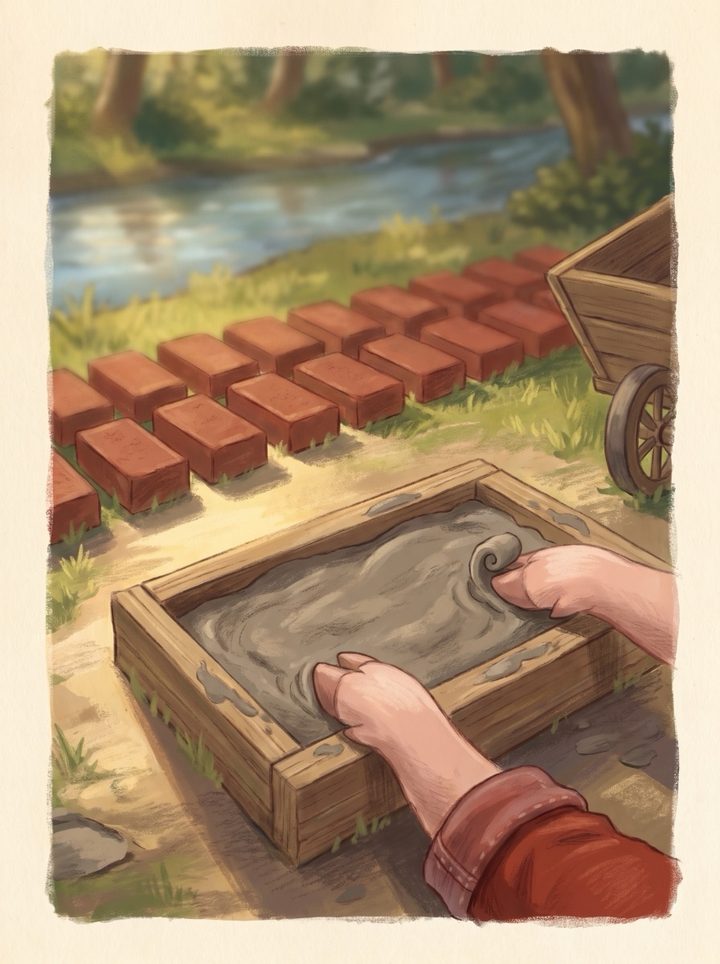 The Three Little Pigs, page 4.