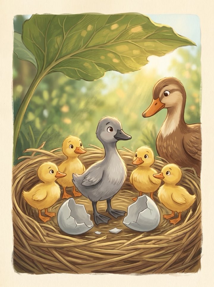The Ugly Duckling, page 2.