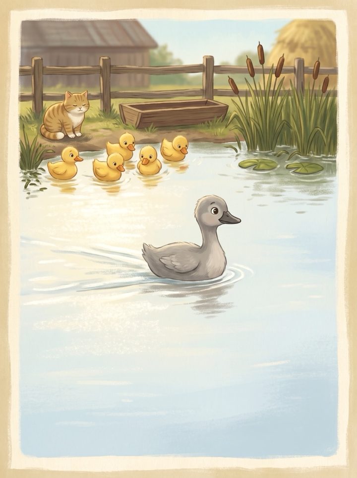 The Ugly Duckling, page 3.