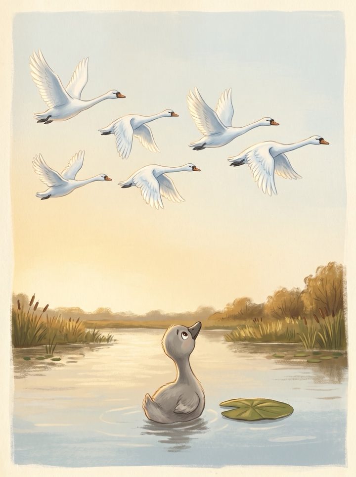 The Ugly Duckling, page 6.