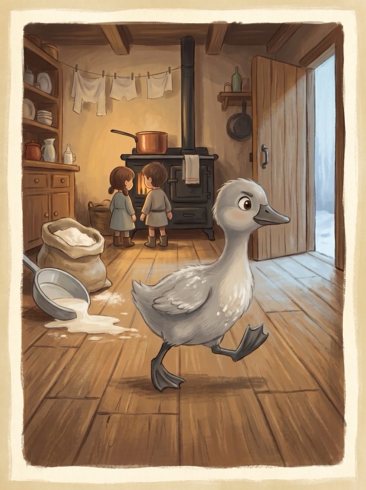 The Ugly Duckling, page 8.