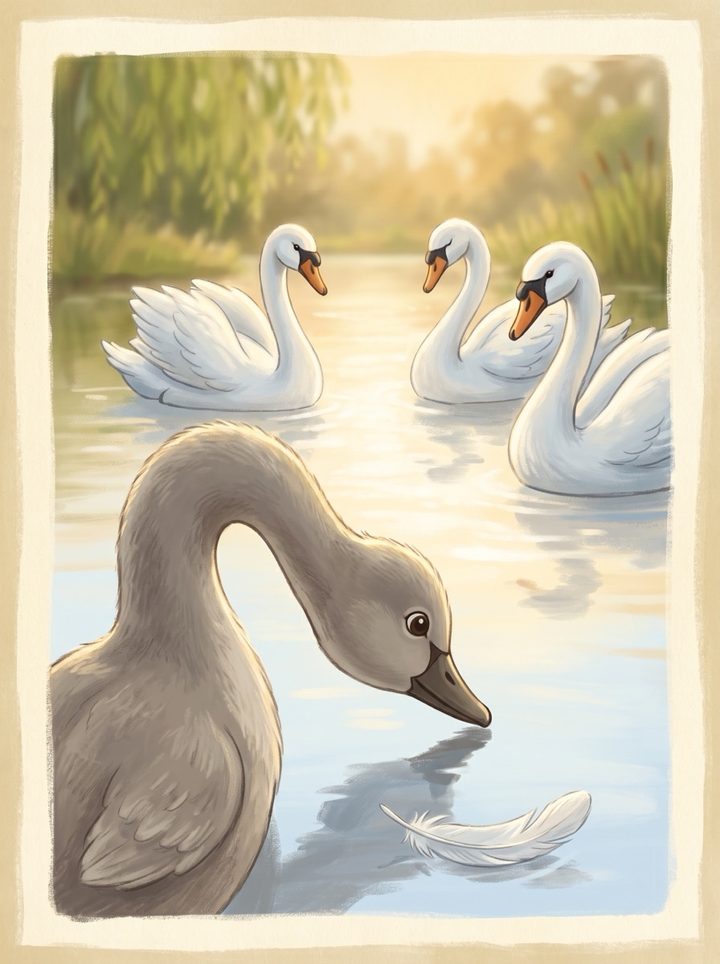 The Ugly Duckling, page 9.