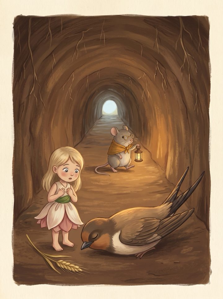 Thumbelina, page 7.