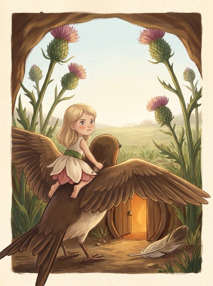 Thumbelina, page 9.