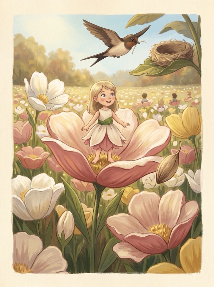 Thumbelina, page 10.