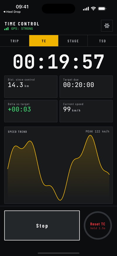 StageMeter Time Control - know your delta before the marshal does