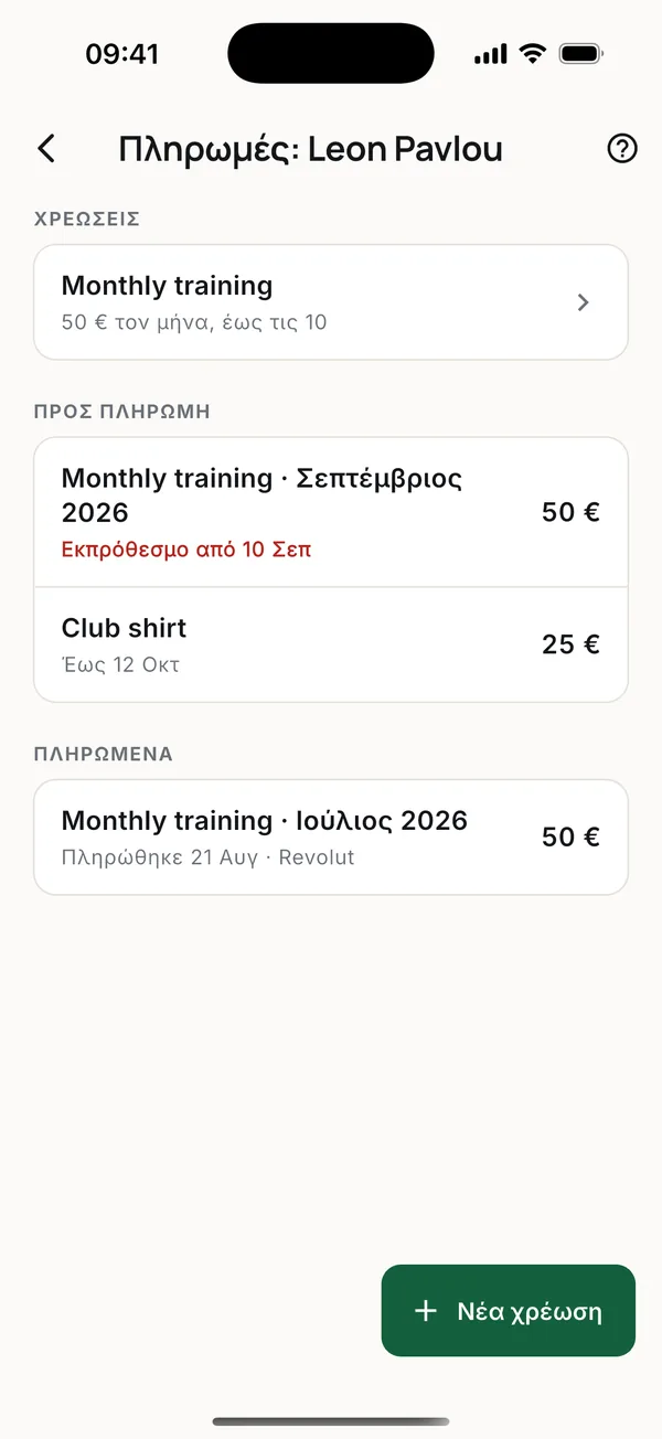 Τι οφείλεται και τι πληρώθηκε.