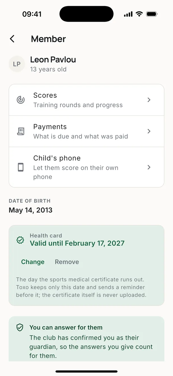 On your child's card, tap Child's phone.