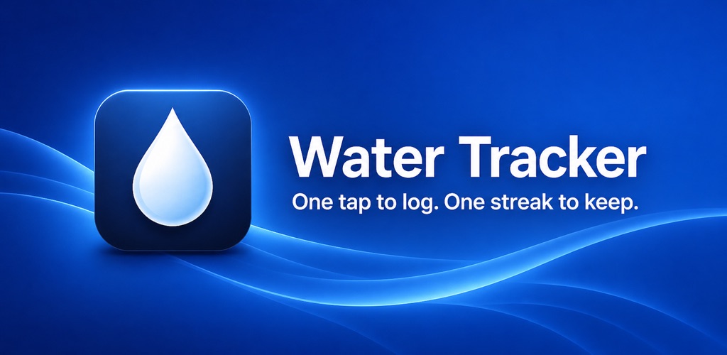 Water Tracker - One-Tap Log